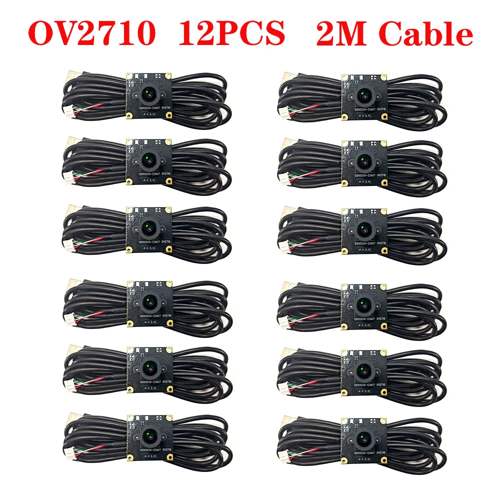 Autodarts Cam OV2710 3PCS GXIVISION 2MP 1080P 30fps 100 Grad Objektiv Industrielles USB-Kameramodul