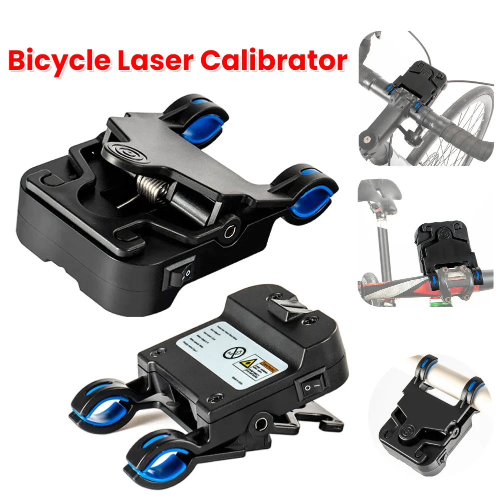 Bicycle Laser Calibrator Tire Saddle Calibration Device Center Adjuster Measurement Tool Aligning Indicator Type C Fast Charging