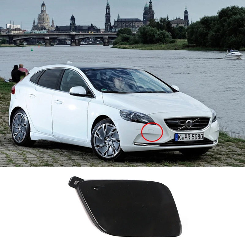 

Для Volvo V40 2013-2019 неразмерный автомобильный фаркоп, крышка для буксировки, передний бампер, автоаксессуары 39814160