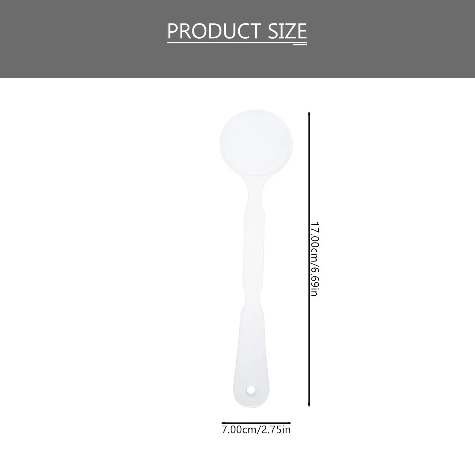 Eye Occluder Frosted Solid Color Handheld Non Slip Pc Plastic Eye Test Tool for Vision Screening Exam School Hospital Family