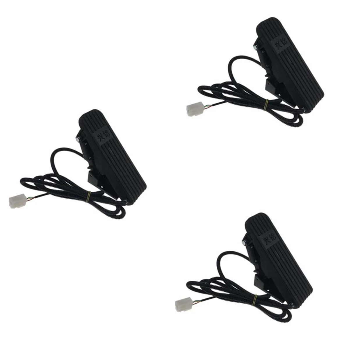 

3X Foot Pedal Throttle Foot Pedal Accelerator Electric Car Accelerator Pedal Speed Control Bicycle Conversion Kit