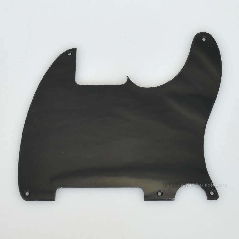 1 peça pickguard de guitarra tlcaster 5 buracos em branco para fd eua/mexicano tlcaster guitarra elétrica