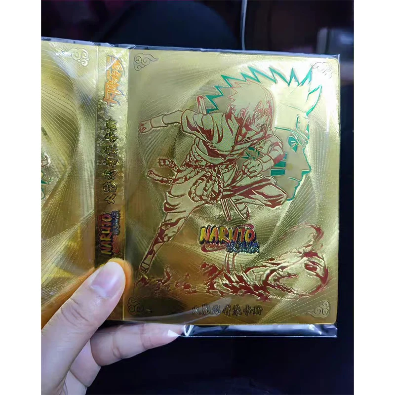 New product Naruto Collection Cards Full Set Uzumaki Uchiha Anime Playing Game Cartas Christmas Gift card 30 packs per box