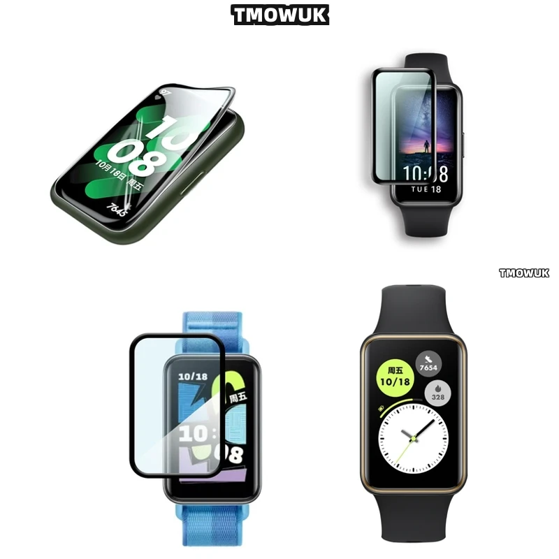

Full Cover 3D Curved Soft PMMA Film, Anti-Scratch Screen Protector For Huawei Honor Band 6 7 9 10
