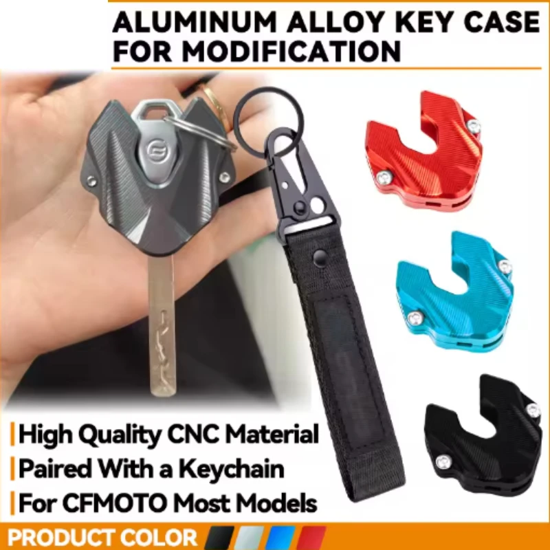 Motorcycle Accessories Key Case Cover Key Chain For CFMOTO 675SR 675NK 675 SS SR-R 450 SR MT 650MT 700MT 800MT 2024 2025 2026
