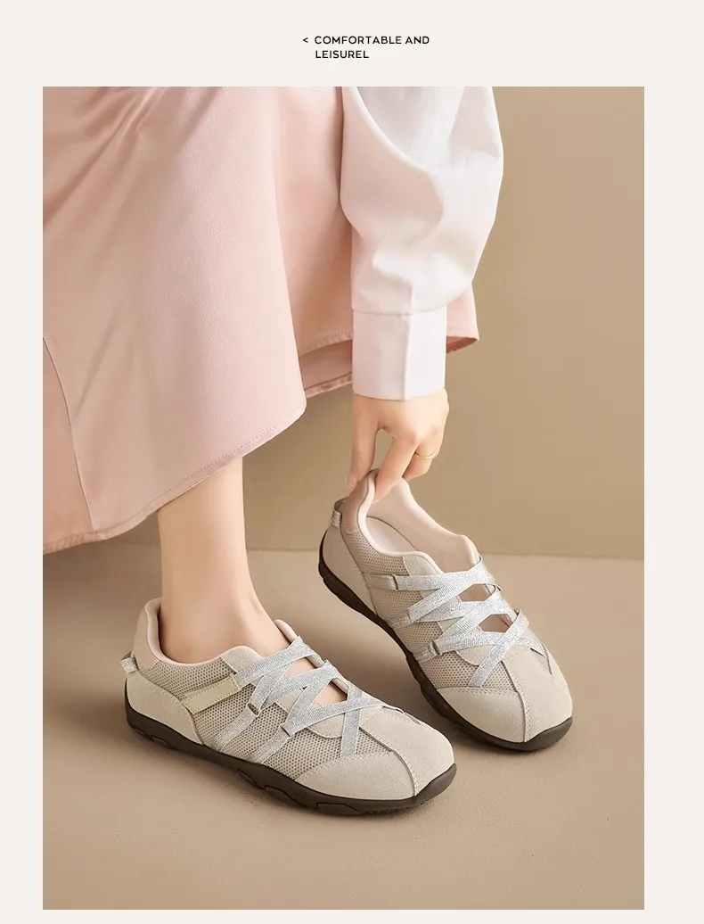 

Original brand women's outdoor walking shoes, wearable thick-soled fitness shoes, comfortable and breathable sports casual shoes