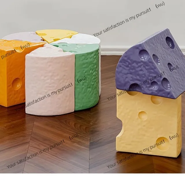 Small stool cartoon tide play creative home stool