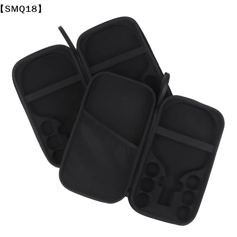 Table Tennis Racket Bag Portable Hard Shell Shockproof Anti-Fall And Wear-Resistant EVA Storage Bag Sports Table Tennis Bag【SMQ】