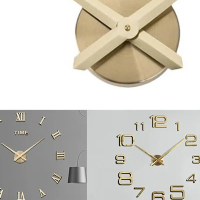 NewPractical Big Size  for 3D Wall Clock Modern Home Decor Brief DIY Large Clock Needles Quartz Hour Hands Accessories Mechanism