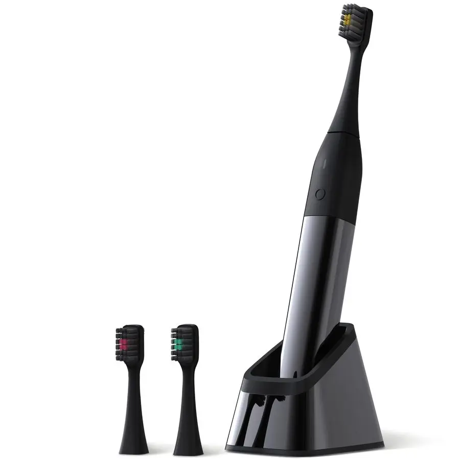 

Luxury Premium Polished Metal Sonic Electric Toothbrush M1,Gunmetal Grey