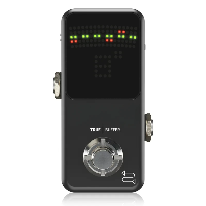 TC-Eletronic POLYTUNE 3 NOIR Tiny Polyphonic Tuner With Multiple Tuning Modes And Built-In BONAFIDE BUFFER