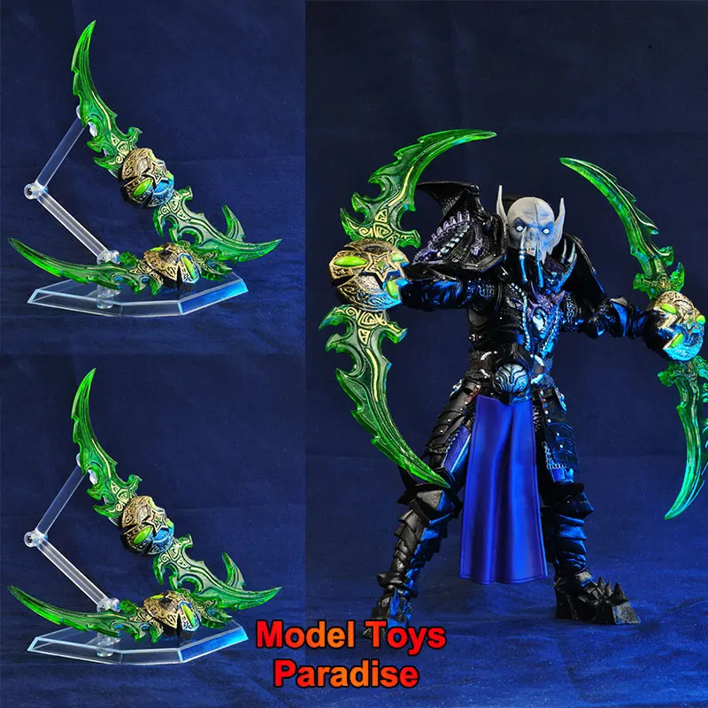 WIKEETOYS 1/12 Scale Soldier Illidan Egg Knife Weapon Model Accessories Fit 6inch Action Figure Doll