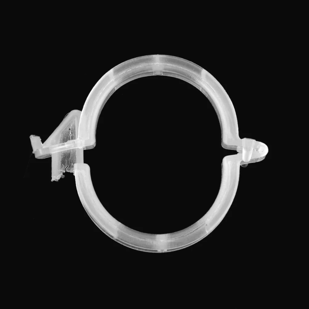 

100pcs Plant Vine Support White Plastic Vine Fixing Support Fixing For Tomato Cucumber Pepper Trellis Gardening Tool