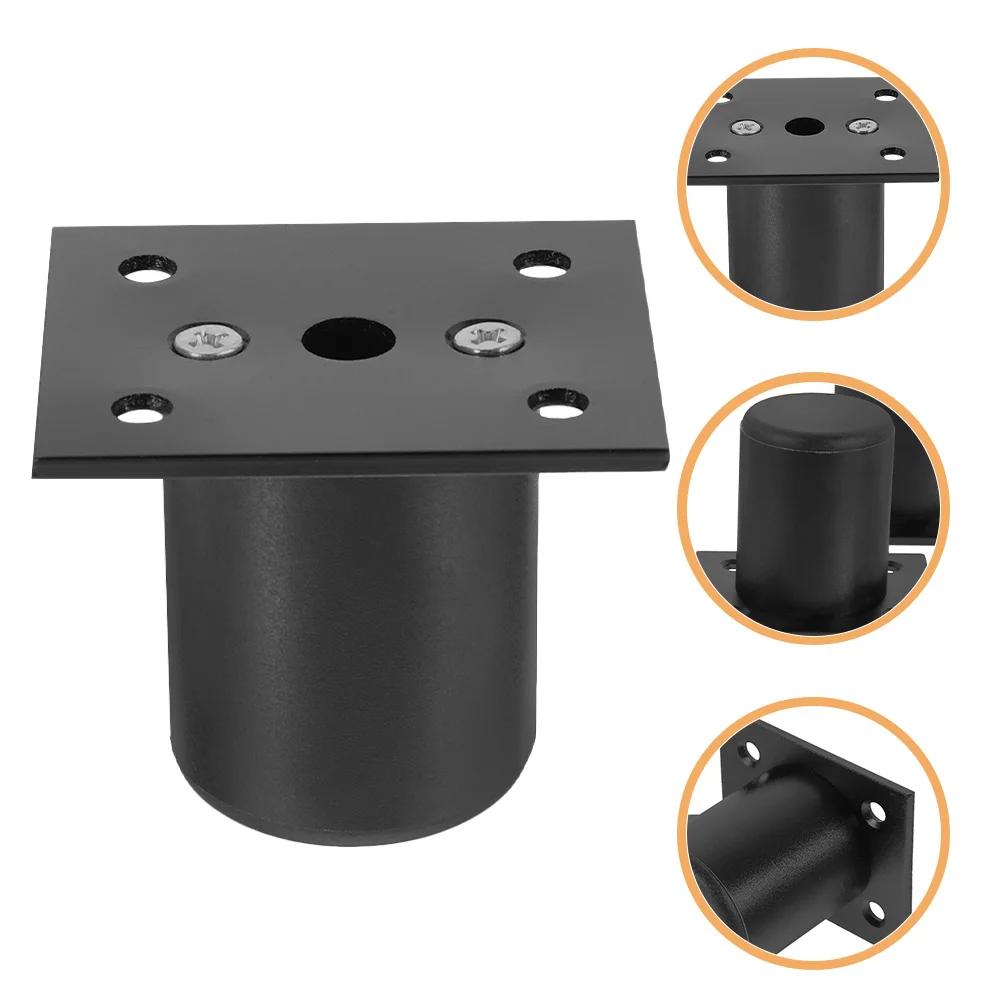 

4Pcs Adjustable Furniture Feet Alloy Material Sturdy Load Bearing Non Slip Flat Bottom for Sofa Cabinet Table Desk Repair