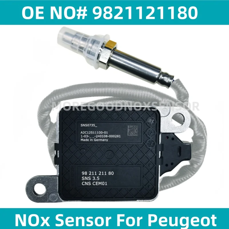 

9821121180 SNS0735 Original New Nitrogen Oxide Nox Sensor For Citroen C3 C4 C5 DS3 DS4 DS5