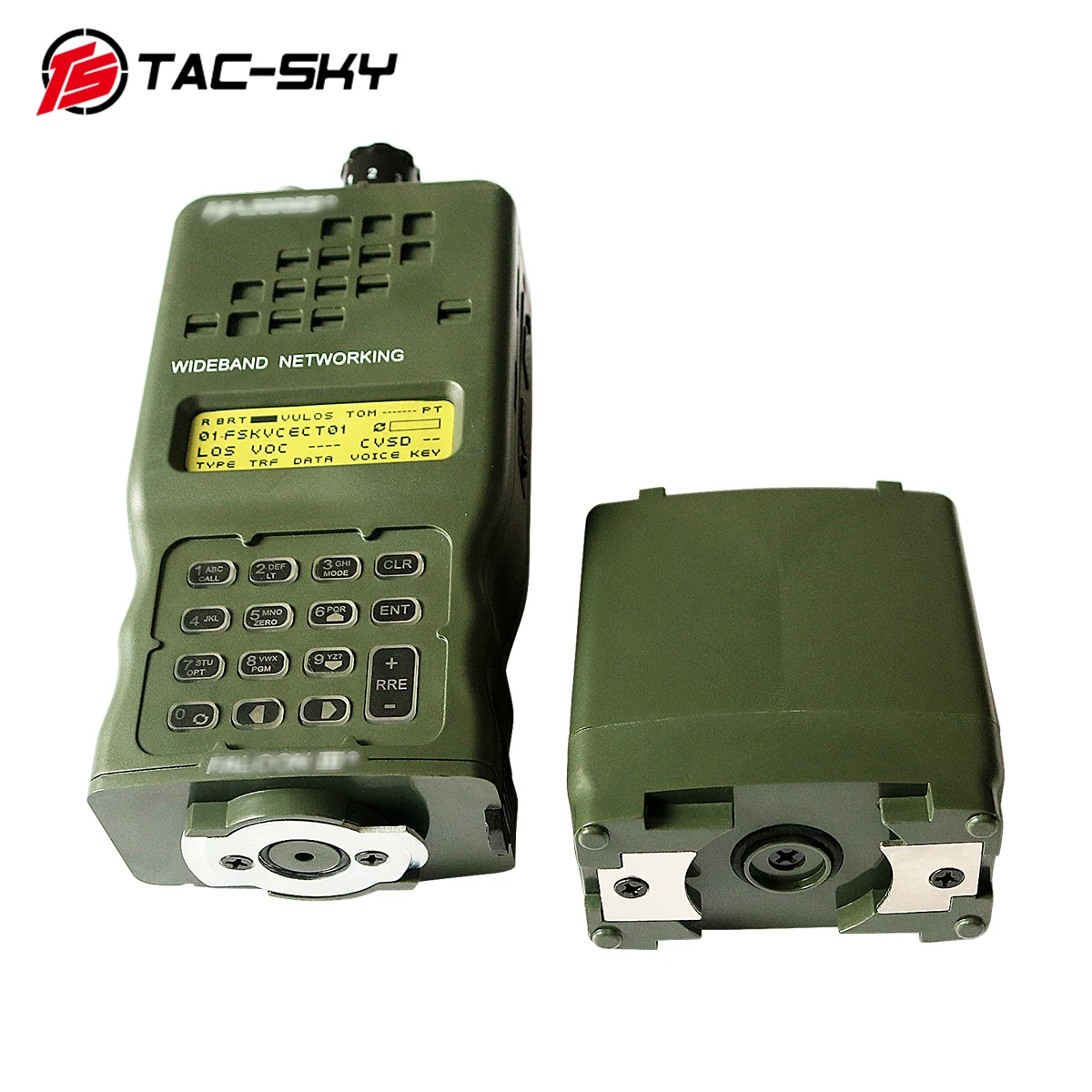 TAC-SKY AN/RRC 152 152A Model Radio Militer Walkie-talkie Kotak Siaran Virtual, Sasis Virtual Militer Harris RRC 152 152a