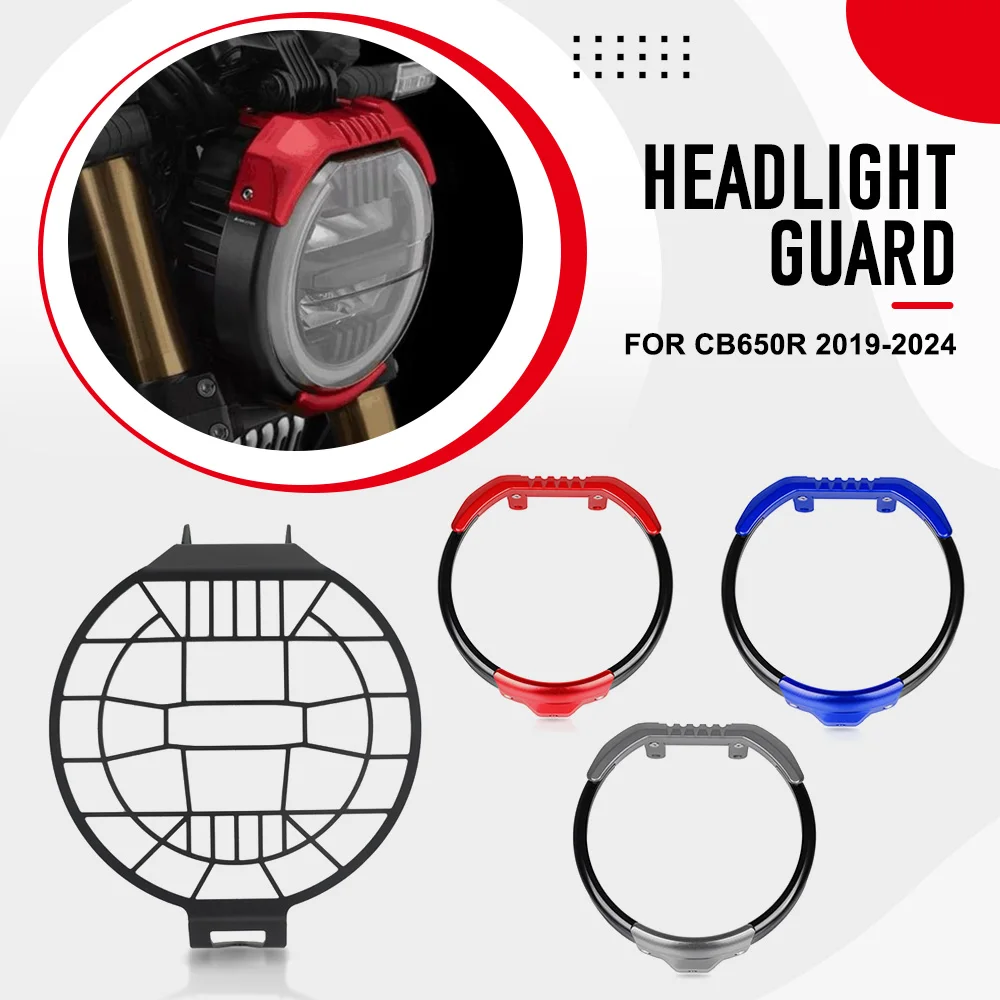 

For HONDA CB650R CB 650 R CB 650R 2019 2020 2021 2022 2023 Motorcycle Headlight Head Light Guard Protector Cover Protection