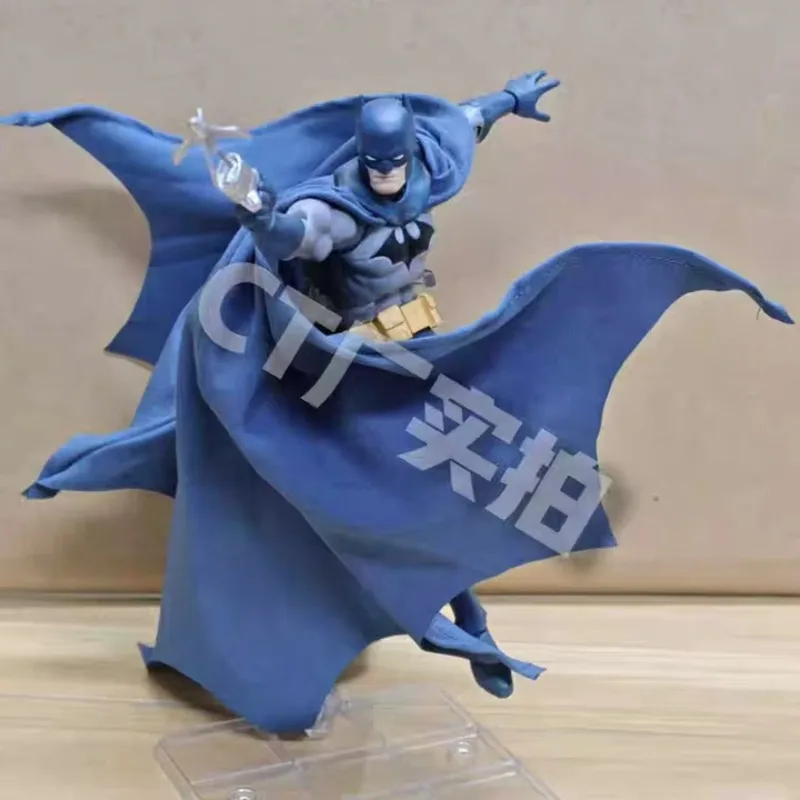 In Stock CT Factory Toys Mafex 105 Batman Blue Version DC Batman Anime Action Figure Figurine Collectible Model Statue Gift view 5