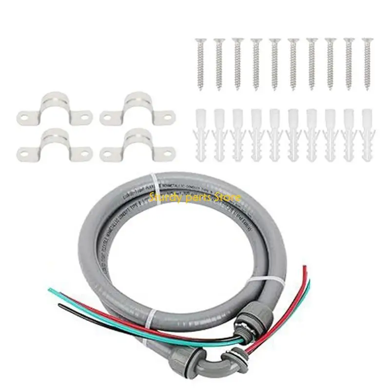 O poder 97QC 4FT chicoteia a canalização elétrica flexível do conjunto 1/2Inch 4FT que resiste