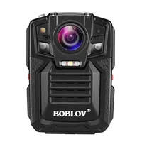 BOBLOV Camera D70 1296P HD Portable Body Worn Camera Audio Video Recorder Night Vision Digital Security Mini Bodycam