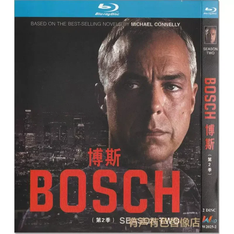 American Suspense Plot TV Series Bosch Season 1-6 Complete Works Blu-ray BD High Definition 12 Discs