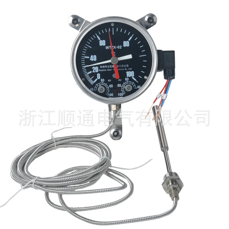 Oil Level Thermometer Transformer Oil Level Temperature Controller WTZK-02 Pressure-Type Temperature Controller