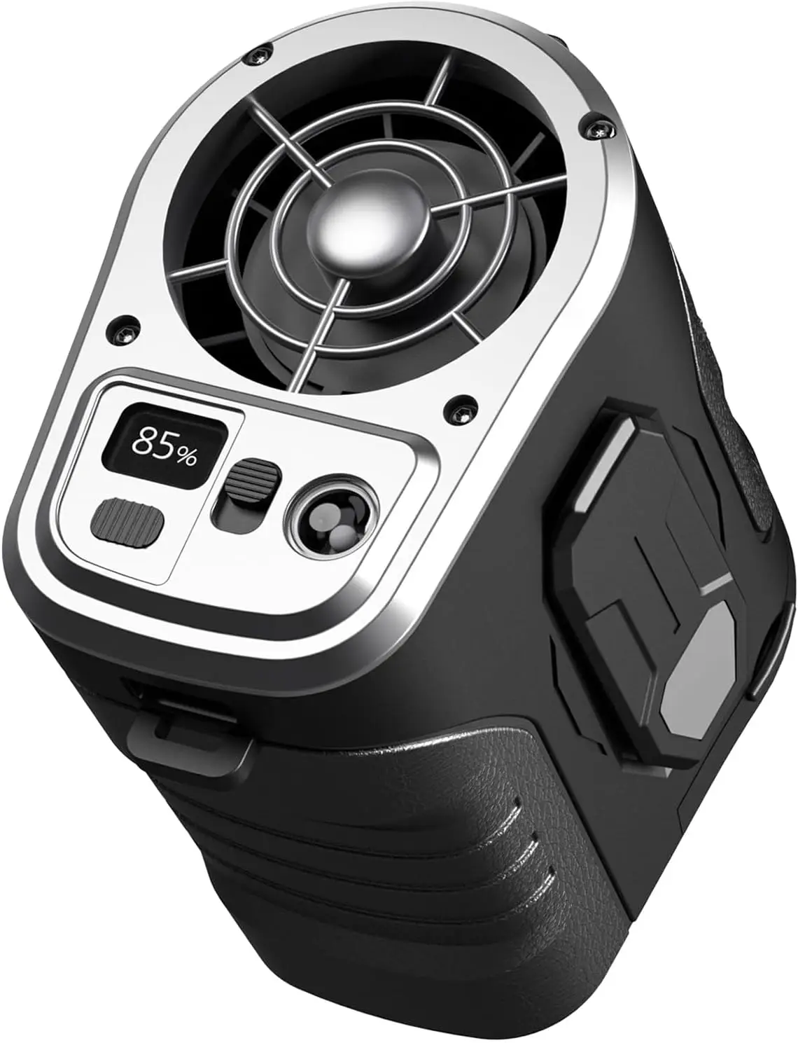 

Портативный вентилятор, перезаряжаемый мини-вентилятор на талии, сильный поток воздуха для уличной работы, ферм, путешествий, рыбалки, офисных работников