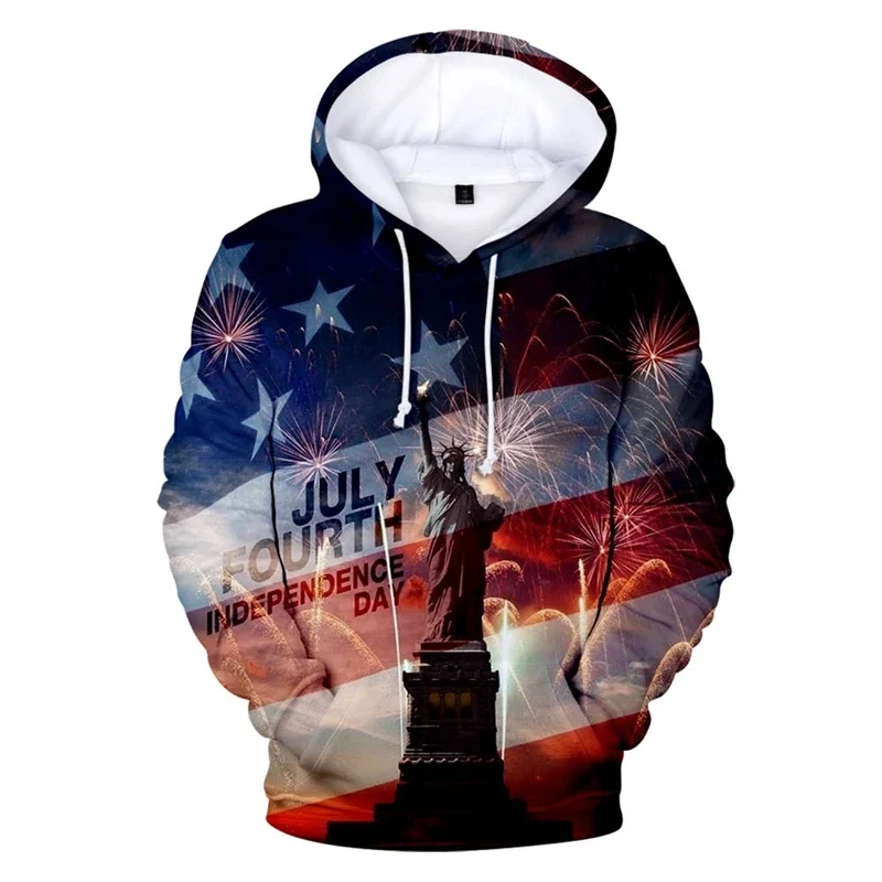 2024 Men's New Hoodie Featuring A Trendy Street Style O Collar Sweatshirt With The Agayan Flag Print From The United States