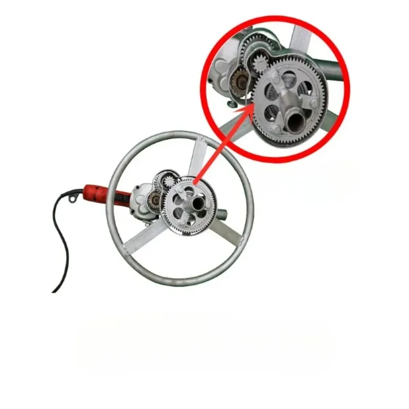 الري المنزلي مجموعة كاملة عربة صغيرة آلة حفر الآبار الكهربائية