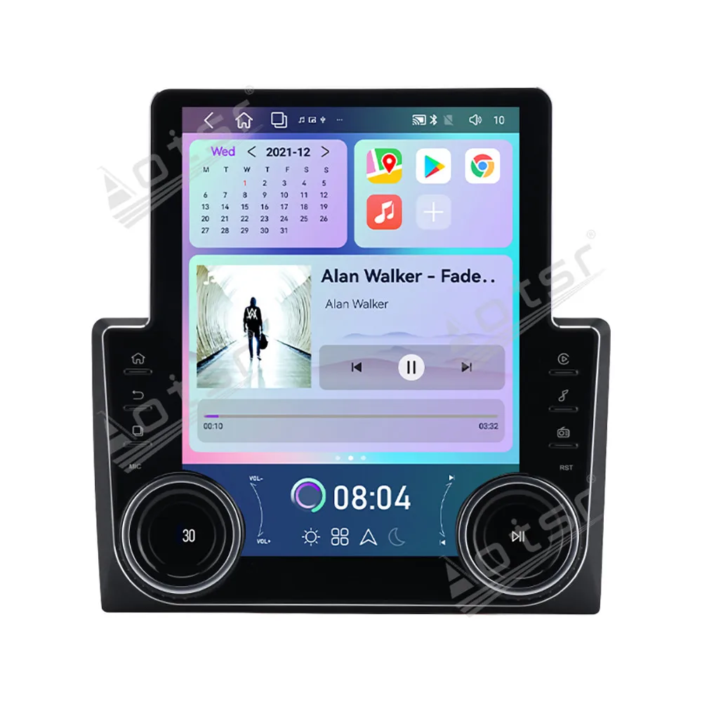 Car Radio 12.3 Inch Android 13 CarPlay For Subaru Forester 2007-2013 Touch Screen Multimedia Player GPS Navigation Head Unit DSP