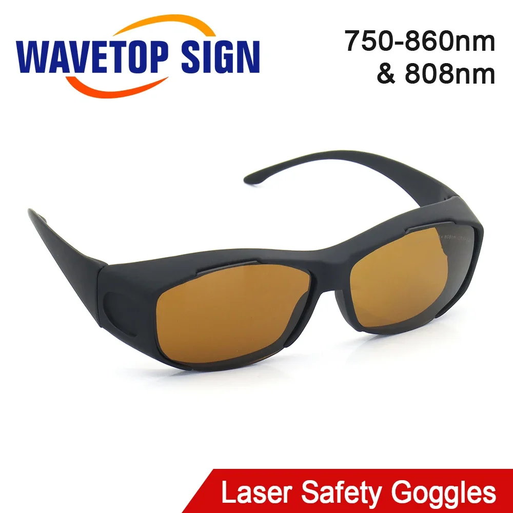 SignkoRay Laser Safety Goggles 750-860nm & 808nm OD4+ Shield Protective Glasses Protection Eyewear