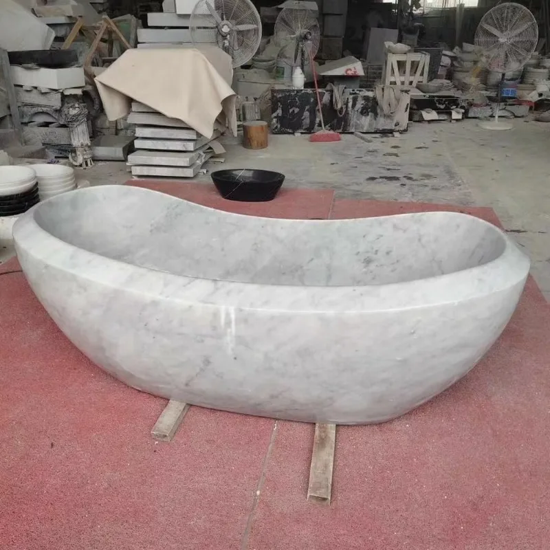 Factory China Natural Stone Bath Tub Marble Stone Bathtub