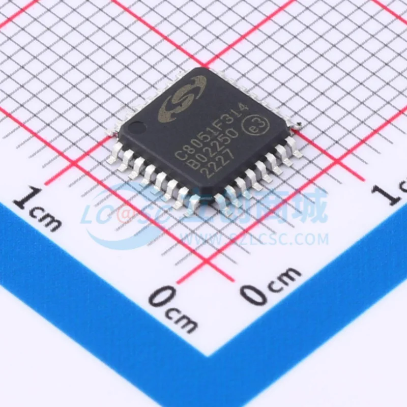 1 pz/LOTE C8051F314-GQ C8051F314-GQR C8051F314 LQFP-32 100% nuovo e originale circuito integrato chip IC