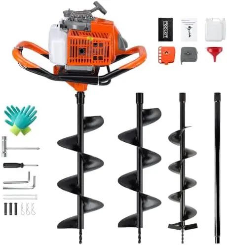 72CC Auger Post Hole Digger with 6