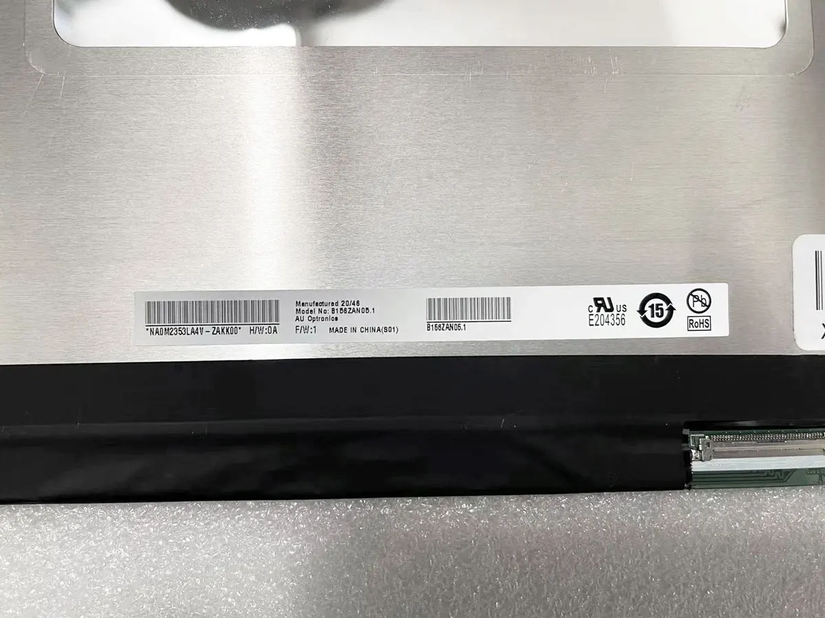 New 15.6" 4k 120HZ LCD Display Panel B156ZAN05.1 Fit B156ZAN05.0 EDP 40Pins 100% Adobe RGB 3840x2160 UHD Gaming Laptop Screen - Image 3