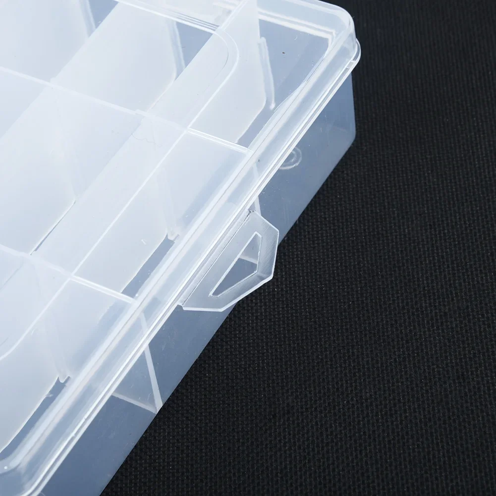 10/15/24/36 Plastic Compartment Adjustable Organizer Storage Box For Storing Earrings Rings Beads And Other Mini Goods