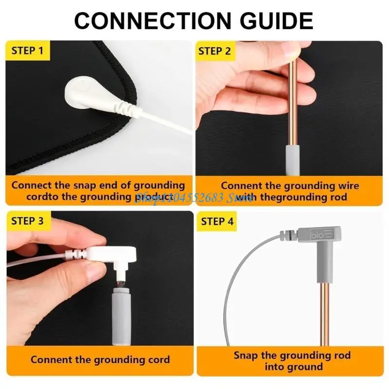 Y6GD Professional Grounding Probes Set Universal Compatibility 15ft Male Cord Included
