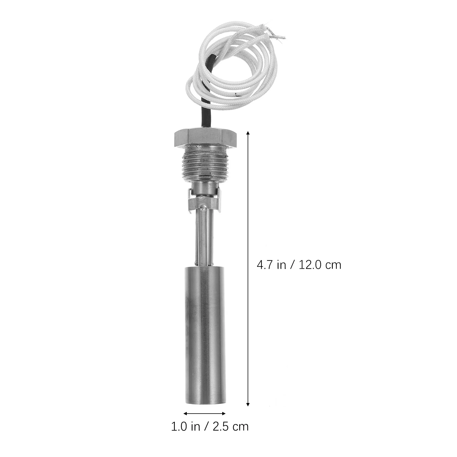 

Duckbill Type Float Switch Stainless Steel Water Pump Controller Saltwater Tank Balls Level Sensor Vertical Flow Sensor Aquarium
