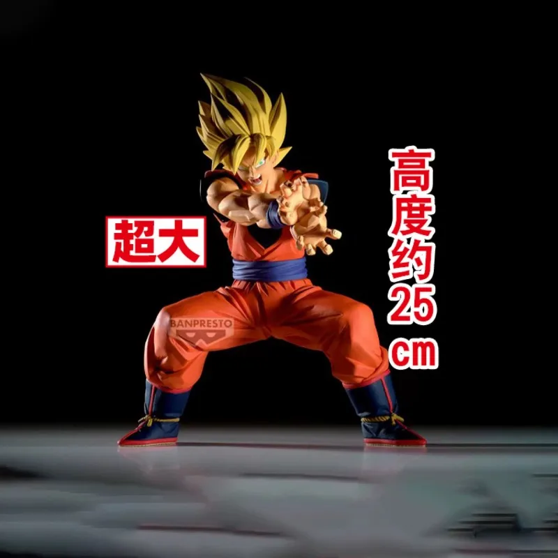 Bandai Original Dragon Ball Anime Figur Grandista Son Goku Super Saiyajin 2 Action Figur Spielzeug für Kinder Geschenk Sammeln Modell