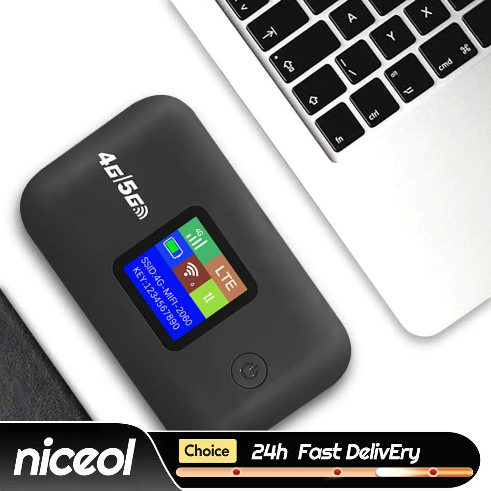 4G Lte WiFi Router 150Mbps Mini Outdoor WIFI Hotspot 3000mAh Mobile Pocket WiFi Router with SIM Card Slot 4G Pocket WiFi Router