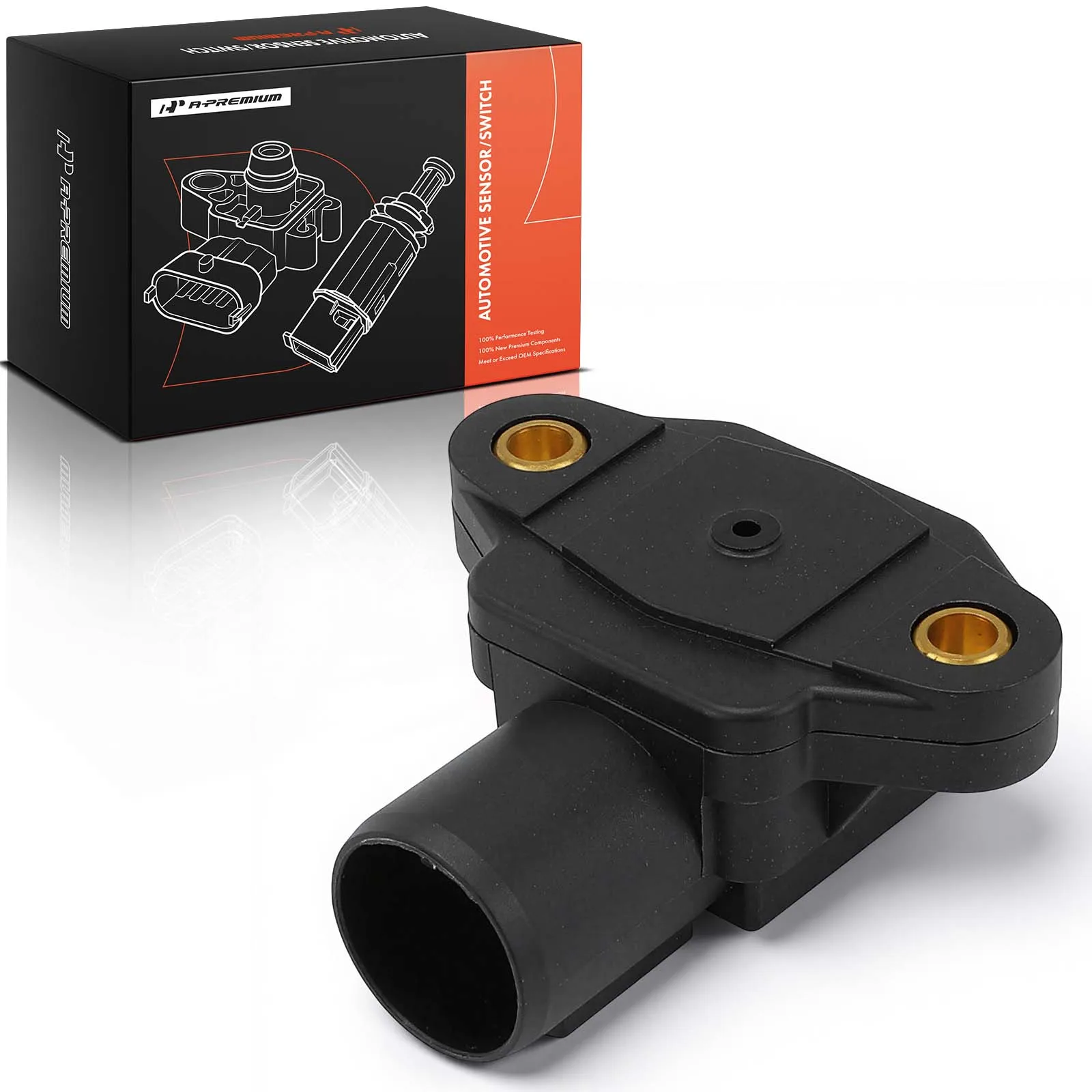 A-Premium Manifold Pressure (MAP) Sensor with 3-Blade for Honda Accord 2000-2002 Odyssey 2000 Acura TL 2000-2003 CL 2001-2003