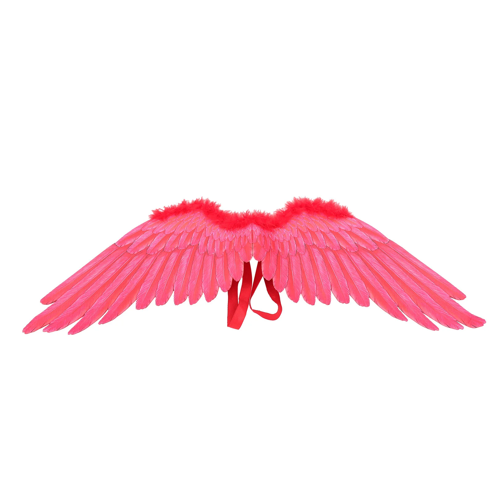 

Kids Costumes Halloween Wing Party Angel Cupid for Cosplay Red Performance Prop Decor Miss