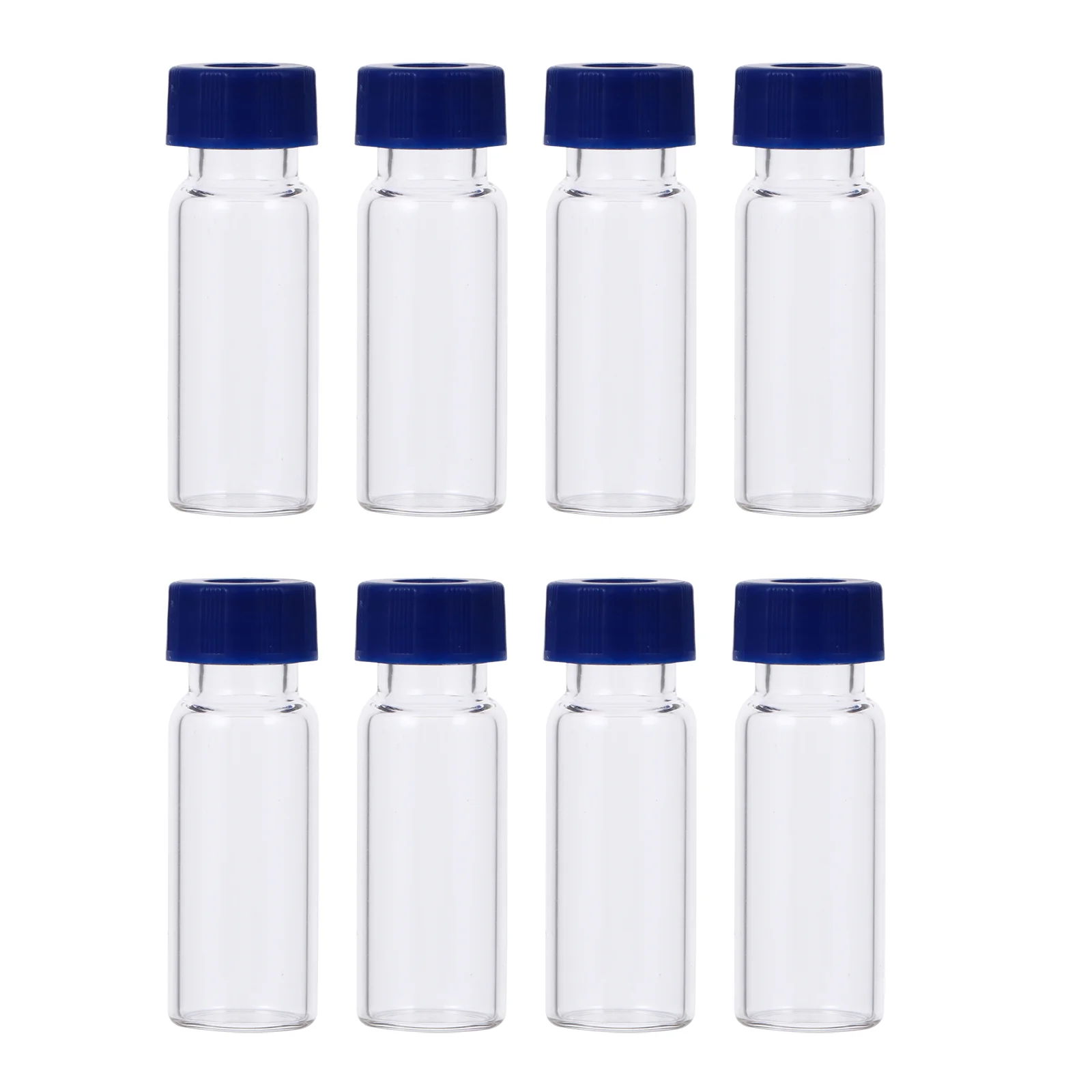 

100 Pcs Vial Sample Bottle 15ml/2ml Bottles Container Glass Chromatography for Labs