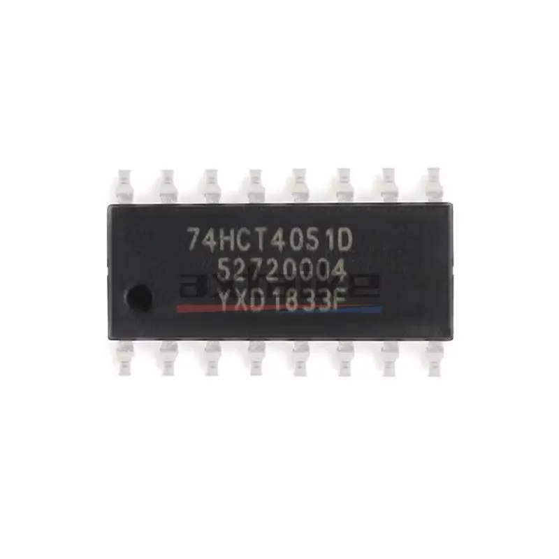10PCS 74HCT4051D 74HCT4052D SOP16 74HCT4051PW TSSOP SMD 74HCT4051 74HCT4052 4/8-kanal Analog Multiplexer Demultiplexer Dual IC