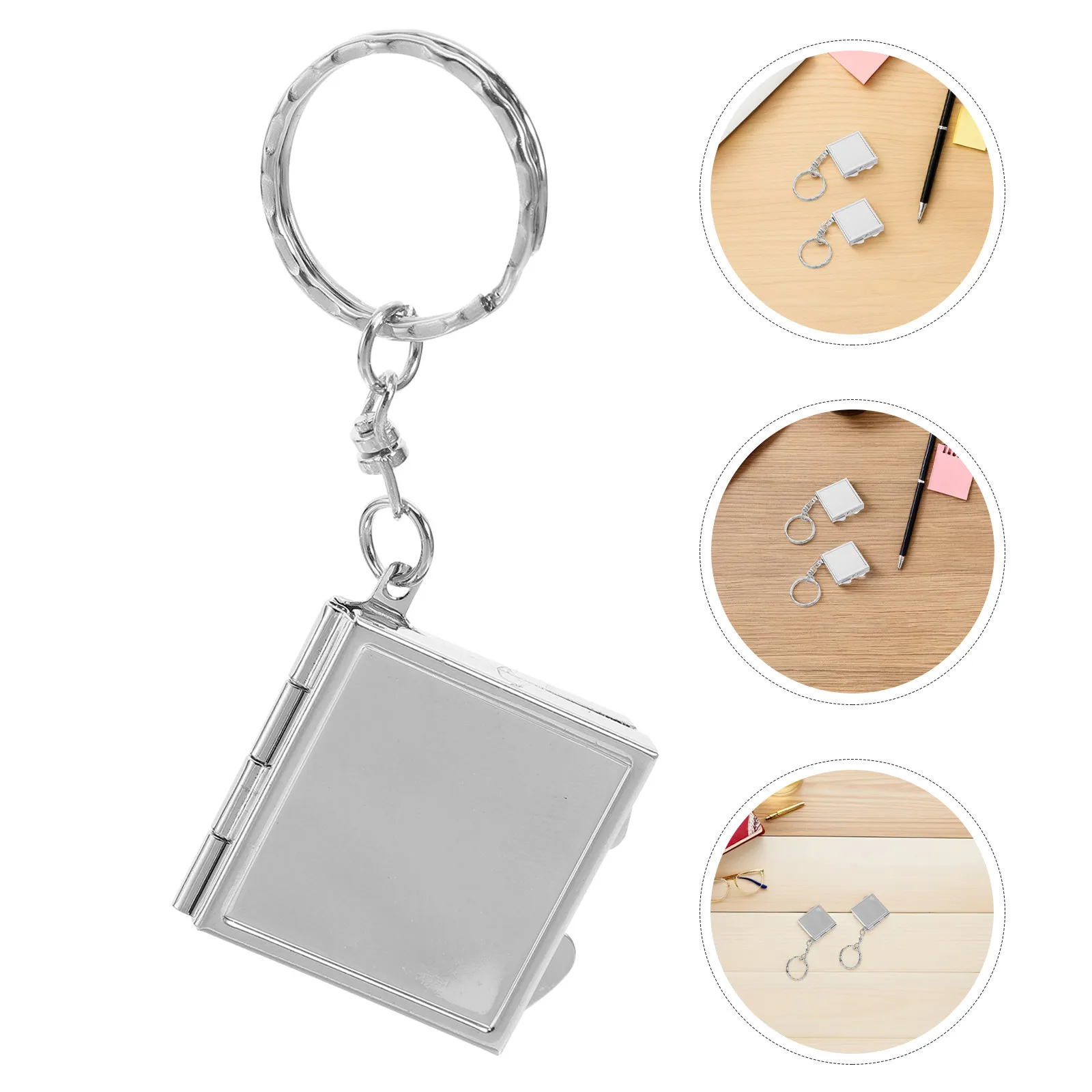 

Портативное складное зеркало, 10 шт., двустороннее, устойчивое к царапинам, компактное зеркало для сумочки, клатча, брелока, дорожный косметический инструмент