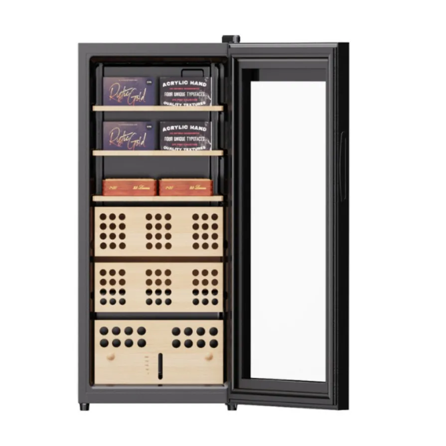 

Точный контроль влажного компрессора с воздушным охлаждением, бытовой небольшой мини-шкаф для сигарет