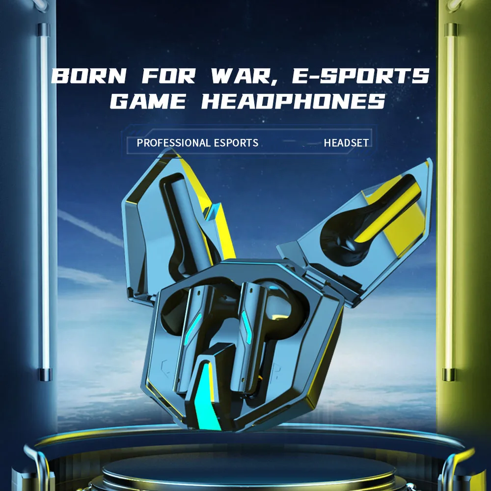 Soleeanre Wireless Headphone Gaming Earphones music Headset Sport Earbuds With Microphone Mobile Phone High-Quality Sound