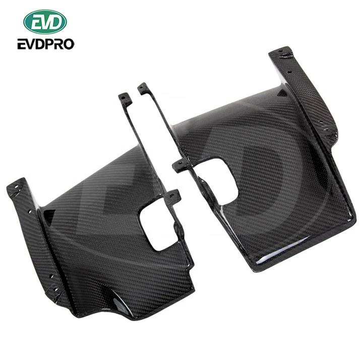 

For Mitsubishi Lancer Evolution Evo 10 2008-2015 Carbon Fiber Intercooler Side Plates