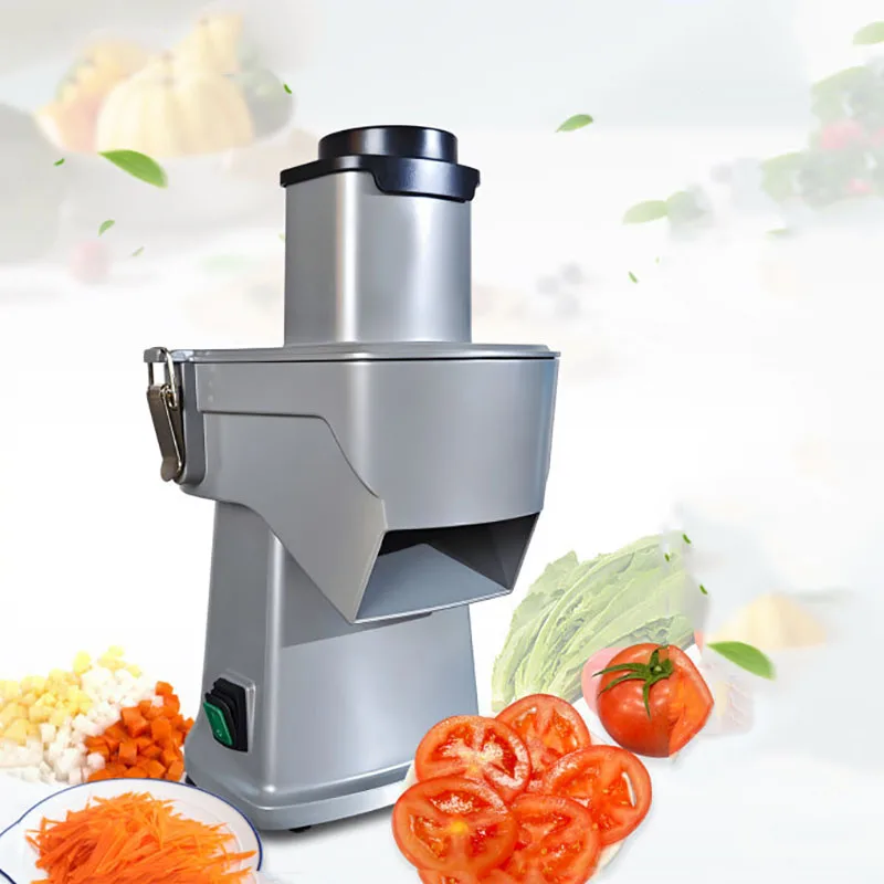 Cutter Machine Dicing Commercial Electrome Chanical Small Multi-functional for Radish Cucumber Potato Slices Grain Vegetable