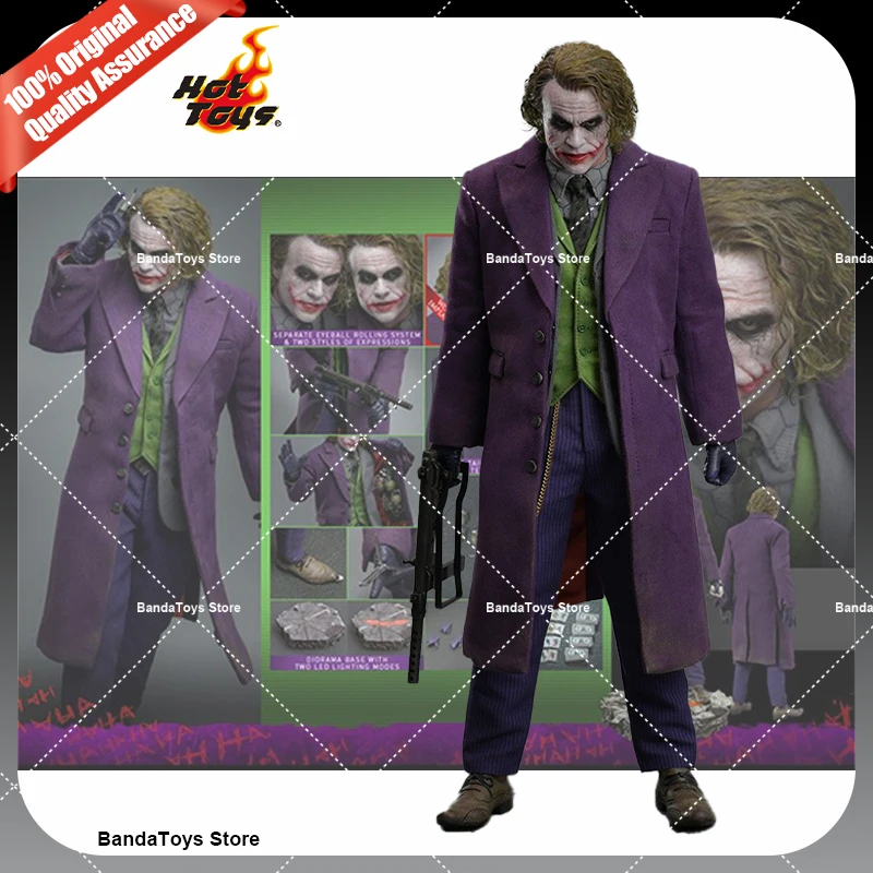 In Stock 100% Origina Hot Toys DX32 DX33AE The Dark Knight Trilogy The Joker Artisan Edition 1/6   Anime Action Figure Model Toy